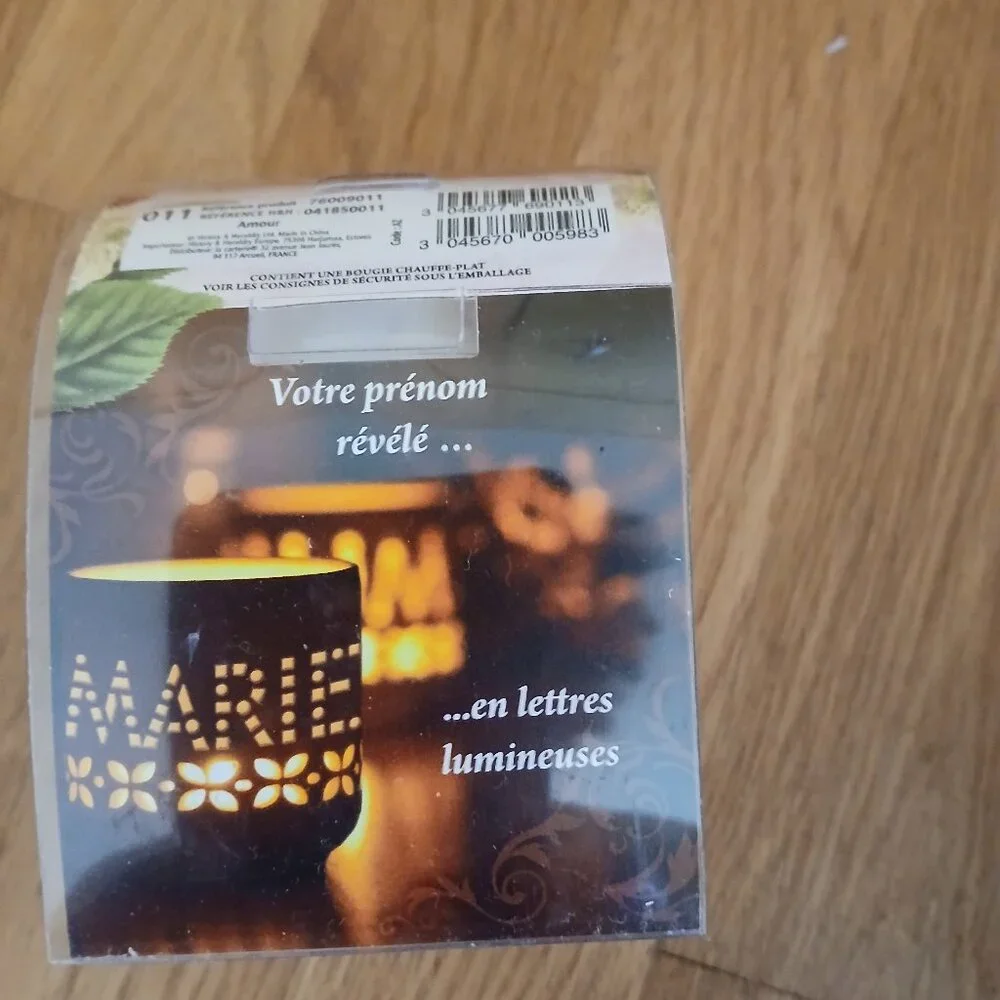Candle scented: Balsam & Cedar, Warm Gingerbread, Luminescence Amour (Love) x 4